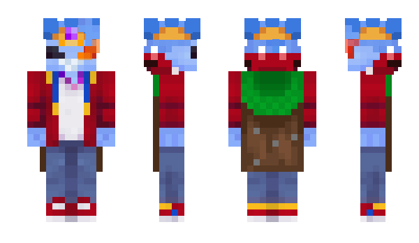 Minecraft skin ZRLK