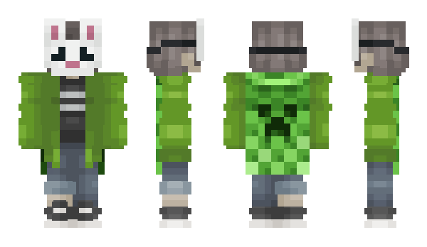 Minecraft skin RabbitKit