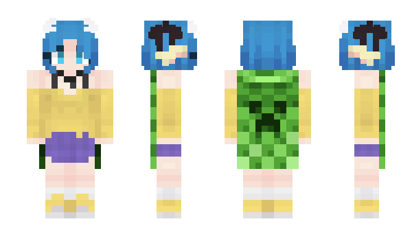 Minecraft skin DoodlingDragons