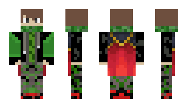 Minecraft скін по ніку Leftunder