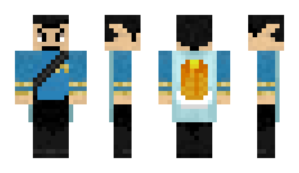 Minecraft skin Spockbestdoggo