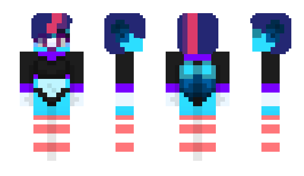 Minecraft скин по нику GothWishy