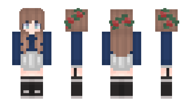 Minecraft скин по нику Doonia