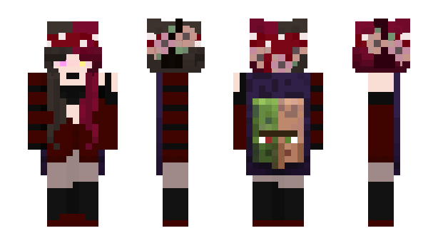 Minecraft скин по нику aleeessia