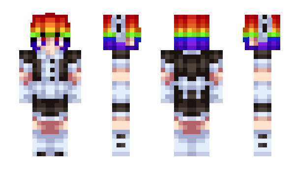 035 maid skin  Minecraft Skin