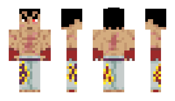 Minecraft skin Lusiferh