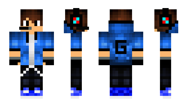 Minecraft skin BlackFireg