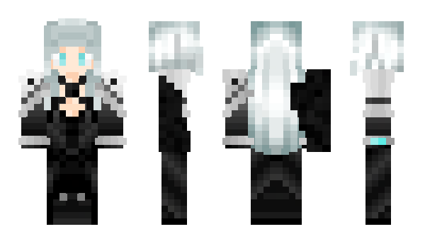 Minecraft skin blackangle