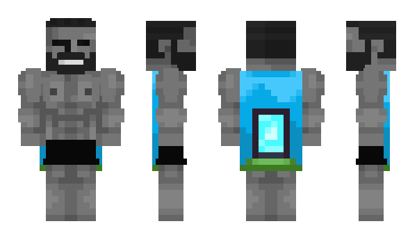 Minecraft скин по нику Minuscul