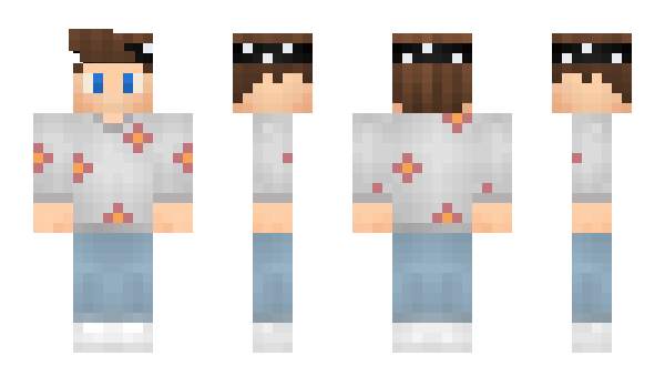Minecraft скин по нику TeenSkin