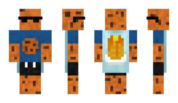 Minecraft skin DonCookies