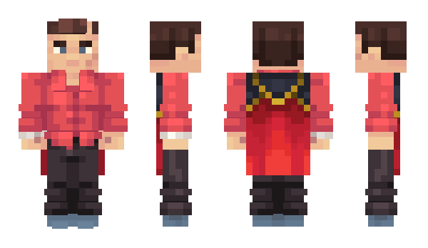 Minecraft skin redshmal