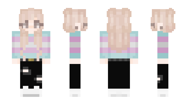 Minecraft скин по нику PiggynovaXOX