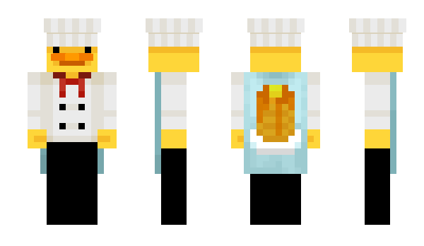 Minecraft skin ChefDuck11