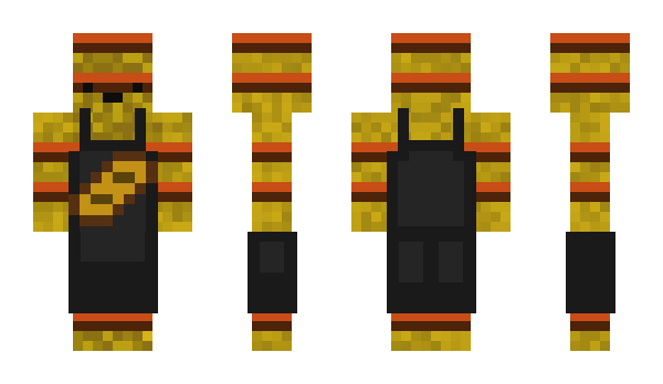 Minecraft skin Baguette_pain