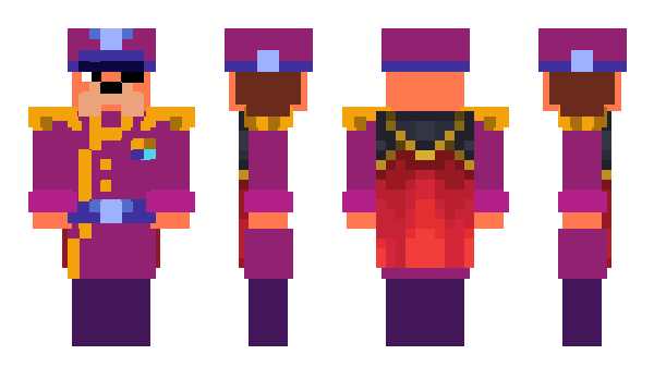 Minecraft скін по ніку CaptainRuffs