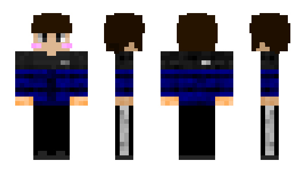 Minecraft скин по нику Minute_