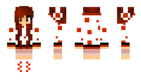 Minecraft skin Scarlett_Soldier