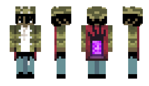 Minecraft skin SpikeCZ