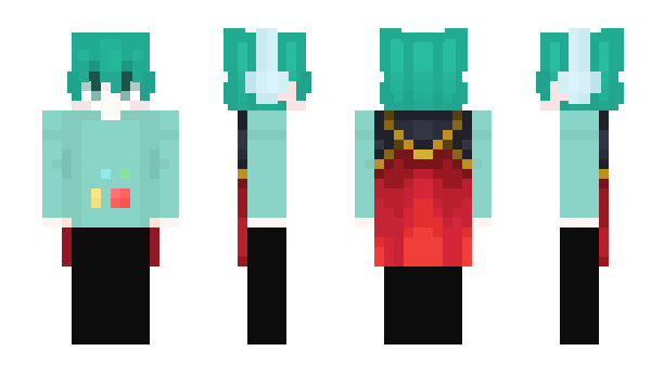 Minecraft скин по нику Sakuya_TheWorld