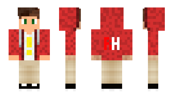 Minecraft skin RedHammer