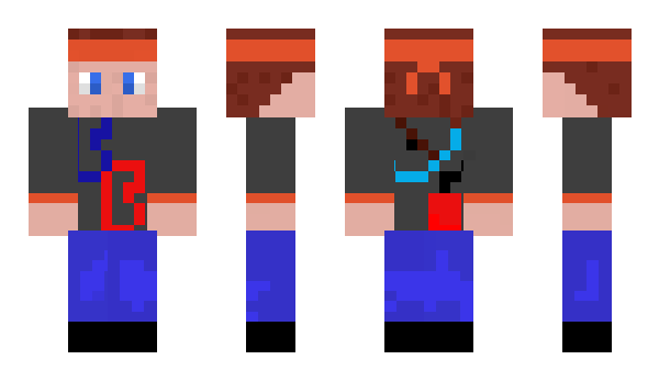 Minecraft skin Bomberking07