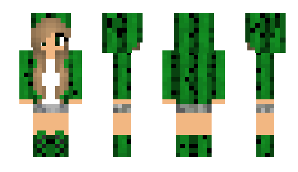 Minecraft skin CactusDuper