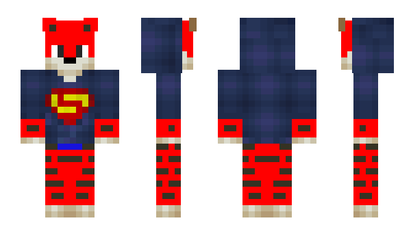 Minecraft skin _Red_Tiger