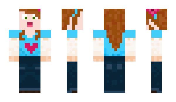 Minecraft skin Squillia