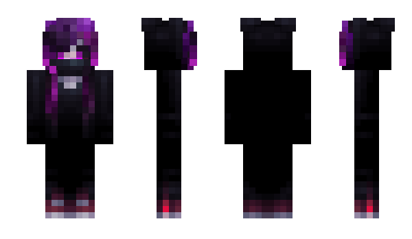 Minecraft skin NightAC