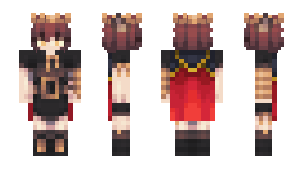 Minecraft skin feminine