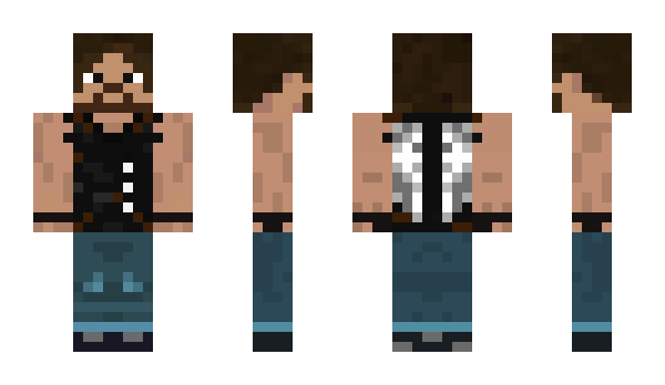 Minecraft skin PaNiKs