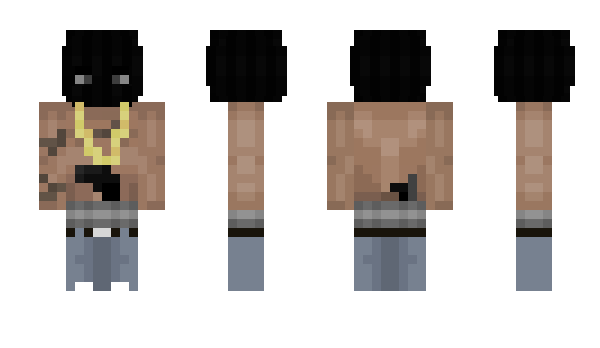 Minecraft skin Krayx