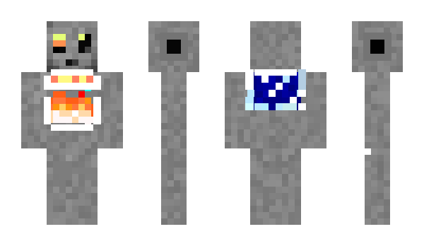 Minecraft skin robotam