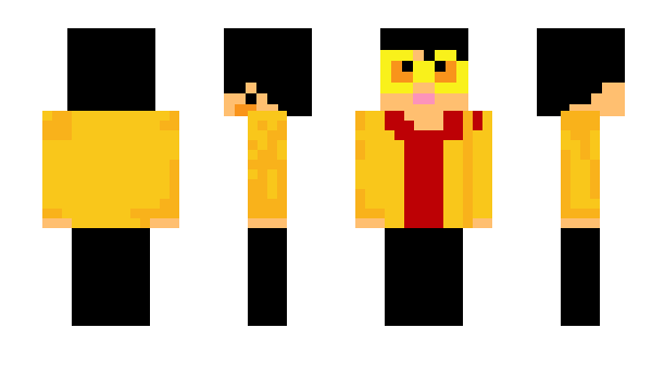 Minecraft skin Dementoide