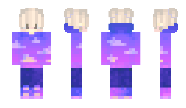 Minecraft skin 1BedwarsNoob