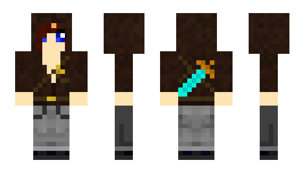 Minecraft skin Dorona