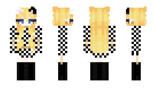 Minecraft skin TheRascalQueen