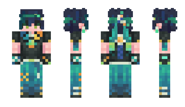 Minecraft скин по нику MpLH
