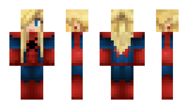 Minecraft skin Spider_woman