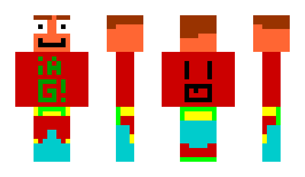 Minecraft скин по нику boyeboy