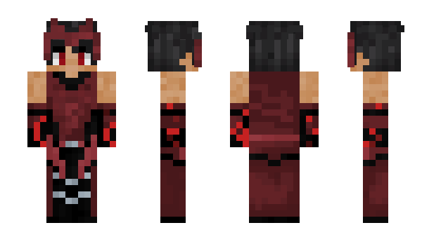 Minecraft skin Foxglove_