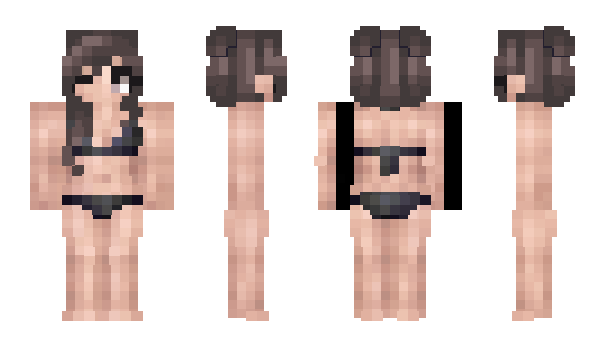 Minecraft skin BootyClient