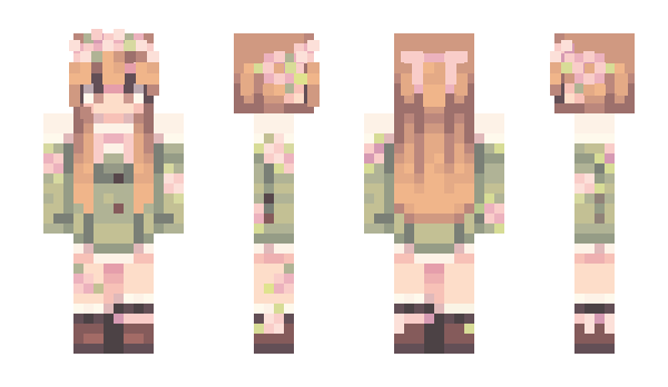 Minecraft skin Tryblack