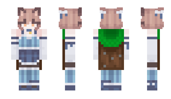 Minecraft скин по нику XxpartixX