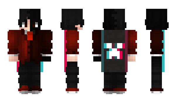 Minecraft skin NonShake