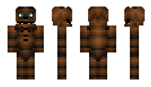 Minecraft skin FreddyFazbear02