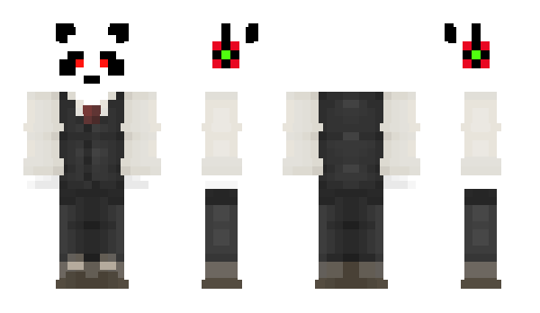 Minecraft skin RetroPanda_