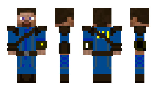 Minecraft skin steak_master