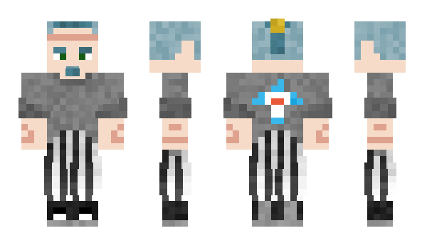 Minecraft skin DripingClown